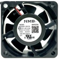 NMB 06025SA-12R-FA DC 12V 0.31A 2 Wires Axial Cooling Fan