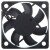 JAMICON KF0510S1MR-R DC 12V 1.0W 2 Wires 5010 Sleeve Bearing Axial Fan