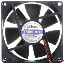 JAMICON JF0825B2M-R DC 24V 0.13A Dual Ball Bearing Axial Cooling Fan