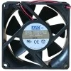 AVC DA08025B24U 24V 0.26A Ball Bearing Axial Fan
