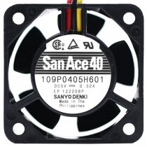 Sanyo 109P0405H601 5V 0.32A 3 Wires Axial Cooling Fan
