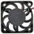 SuperRed CHB4005ABS 12V 0.05A 2 Wires Axial Cooling Fan