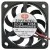 SuperRed CHB4005ABS 12V 0.05A 2 Wires Axial Cooling Fan