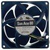 Sanyo 9GV0812P1G041 12V 3.8A 4 Wires Axial Cooling Fan