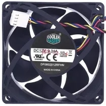 CoolerMaster DF0802512RFHN 12V 0.34A 4 Wires Axial Fan