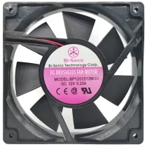 Bi-Sonic BP1202512M C1 12V 0.25A 2 Wires Cooling Fan