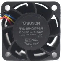 Sunon PF38281BX-Q12U-SA9 12V 9.84W 4 Wires PWM Axial Fan