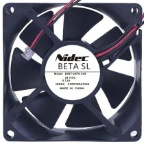 Nidec D08T-24PU 03S 24V 0.13A 2 / 3 Wires Axial Fan