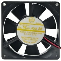 Sanyo 109PO92445H25 24V 0.27A 2 Wires Axial Cooling Fan