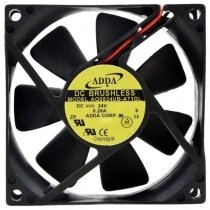 ADDA AQ0824UB-A71GL 24V 0.26A 2 Wires Axial Cooling Fan