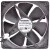 Foxconn PVA120G12U 12V 0.75A 4 Wires Axial Cooling Fan