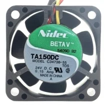 Nidec C34736-55 24V 0.15Amp 2 / 3 Wires Axial Cooling Fan