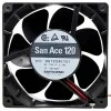 Sanyo 9G1224E101 DC 24V 0.34A 2 / 3 Wires Axial Fan
