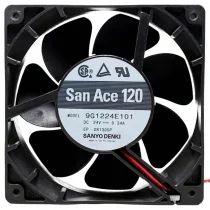 Sanyo 9G1224E101 DC 24V 0.34A 2 / 3 Wires Axial Fan