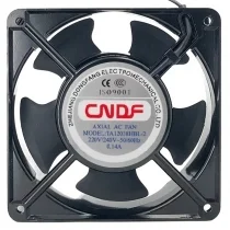 CNDF TA12038HBL-2 220V/240V 0.14A 2 Wires Axial Cooling Fan