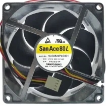 Sanyo 9LG0824P4G001 24V 0.14A 4 Wires Axial Cooling Fan