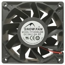 SNOWFAN YY12038L24B 24V 1.6A 2 Wires Axial Cooling Fan