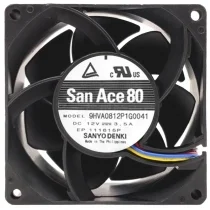 Sanyo 9HVA0812P1G0041 12V 3.5A 4 Wires Axial Cooling Fan