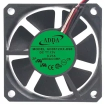 ADDA AD0612HX-D90 12V 0.27A 2 / 3 Wires Axial Cooling Fan