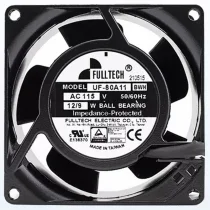 FULLTECH UF-80A11 BWH 115V 12/9W 2 Wires Axial Cooling Fan