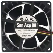 Sanyo 9G0812P1K121 12V 1.8A 4 Wires Axial Cooling Fan