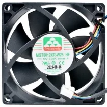 Protechnic MGT8012XR-W25 HF 12V 0.39A 4 Wires PWM Cooling Fan