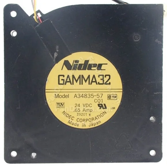 Nidec A34835-57 DC 24V 0.65Amp 3 Wires Blower Cooling Fan