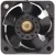 Sanyo 109P0424F301 DC 24V 0.055A 3 Wires Axial Cooling Fan
