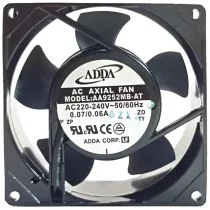 ADDA AA9252MB-AT 220-240V 0.07/0.06A 2 Wires Axial Cooling Fan
