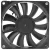 NMB 08015SS-24N-AA DC 24V 0.16A 2 Wires Axial Cooling Fan