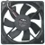 NMB 11925SA-12P-ET DC 12V 0.50A 3 Wires Axial Cooling Fan