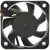 CoolerMaster A4010-70RB-3RN-F1 DF0401012RFMN 12V 0.16A 3 Wires Cooling Fan