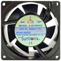 SAN JUN SJ9238HA3 380V 0.06A Ball Bearing Impedance Protected Cooling Fan
