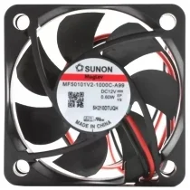 Sunon MF50101V2-1000C-A99 12V 0.60W 2 Wires Maglev Cooling Fan