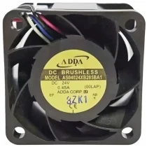 ADDA AS04024XB285BA1 24V 0.45A 4 Wires DC Brushless PWM Cooling Fan