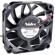 Nidec M60R12MGAB-51 DC 12V 0.14A 2 Wires Axial Cooling Fan