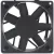 ADDA AD0812HB-D74 12V 0.17A DC Brushless 2 Wires Axial Cooling Fan