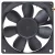 Sanyo 109R0824S401 DC 24V 0.1A 3 Wires Axial Cooling Fan