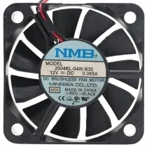 NMB 2004KL-04W-B30 12V 0.065A DC Brushless 2 Wires Axial Cooling Fan