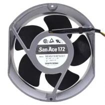 Sanyo 9EH5724P5C01 DC 24V 1.8A 4 Wires Axial Cooling Fan