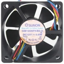 Sunon GM1206PKB3-A DC 12V 0.6W 4 Wires PWM Axial Cooling Fan