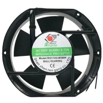 Rengang RG17251B380H 380V 0.12A 2 Wires Impedance Protected Cooling Fan