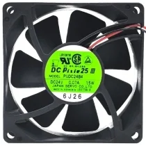 Servo PUDC24B4 24V 0.07A 1.5W DC Brushless 2 Wires Axial Cooling Fan