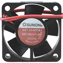Sunon KD1204PFB1 DC 12V 1.4W 2 / 3 Wires Axial Cooling Fan
