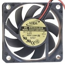ADDA AG06012DB159000 DC 12V 0.07A 2 Wires Brushless Axial Cooling Fan