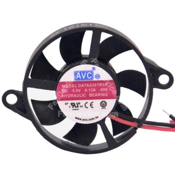AVC DATA0307R5H DC 5V 0.13A 3007 Hydraulic Bearing Axial Cooling Fan