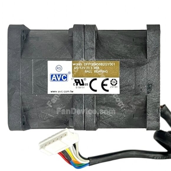 AVC DFPQ0456B2GY001 DC 12V 3.36A 4056 Ball Bearing Axial Cooling Fan