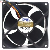 AVC DS09238B12H DC 12V 0.90A Ball Bearing PWM Axial Cooling Fan