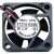 Nidec COPAL F17FA-03MC DC 3.3V 2 Wires Axial Cooling Fan