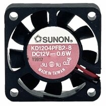 Sunon KD1204PFB2-8 DC 12V 0.6W 2 Wires 4010 Axial Cooling Fan